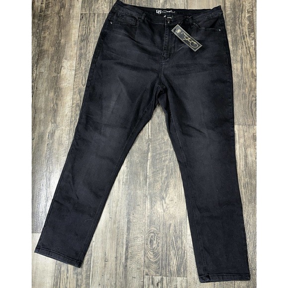 Diane Gilman Denim - New DG2 Diane Gilman Jeans Women's‎ Size 18WT TALL Black Jeans NEW NWT